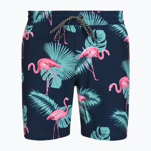 Herren-Badeshorts Hurley Flamingo Volley Swim Hort Navy