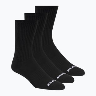 Socken SKECHERS Non Tery Crew Arch Support 3 pack black