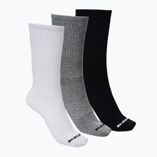 Socken SKECHERS Non Tery Crew Arch Support 3 pack white/black