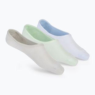 Damensocken SKECHERS Non Terry No Show Liner 3 Paare blue/green