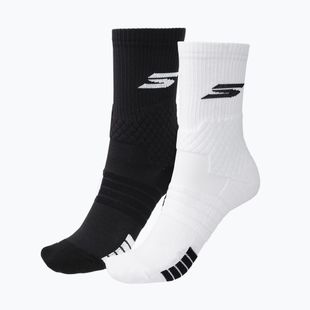 Herrensocken SKECHERS Select Terry Crew 2 Paar white/black