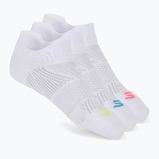 Damensocken SKECHERS Toe/Heel Terry Low Cut 3 Paar white/bright blue