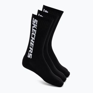Socken SKECHERS Terry Crew 1/2 3 pack black