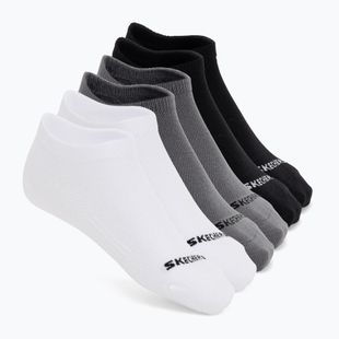 Socken SKECHERS Non Terry Low Cut white/grey