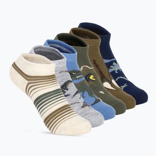 Kindersocken SKECHERS 1/2 Terry Low Cut 6er-Pack olive