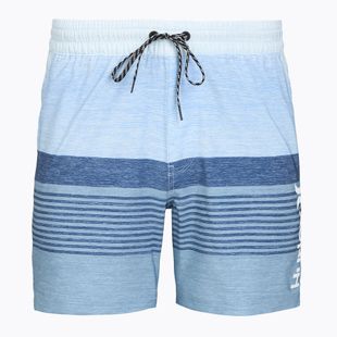 Herren-Badeshorts Hurley Epic Ombre Volley Swim Short blue/white