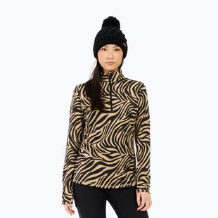 Damen-Sweatshirt Protest PRTEsher 1/4 Zip Active bamboo beige