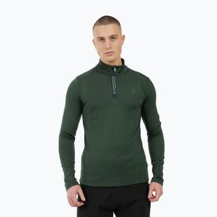 Herren-Sweatshirt Protest Rewill 1/4 Zip Active kale green