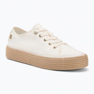 Tommy Hilfiger Damen Schuhe Vulc altweiß