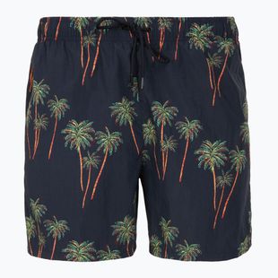 Tommy Hilfiger Herren Medium Drawstring Print Palme tropischen aop Wüste Himmel schwimmen Shorts