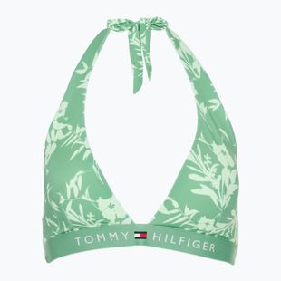 Bikini-Oberteil Tommy Hilfiger Halter Rp Print floral tropic aop fort green