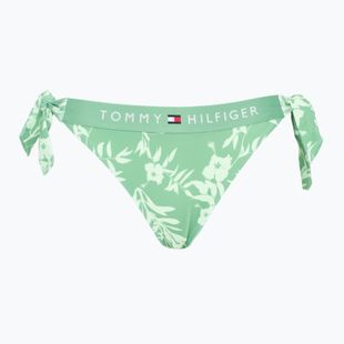 Bikini-Unterteil Tommy Hilfiger Cheeky Side Tie Bikini Print floral tropic aop fort green