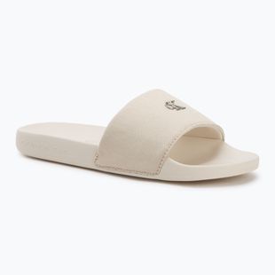 Calvin Klein Damen Flip-Flops YW0YW01713 Slide Monogram Hardware Schildkröte Taube