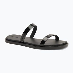 Calvin Klein Damen Flip-Flops HW0HW02417 Double Bar Slide - Jelly schwarz