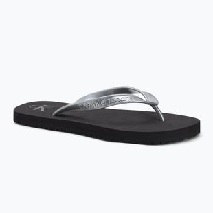 Calvin Klein YW0YW01719 Damen Strand Sandale Monologo Tpu schwarz/silber Flip Flops