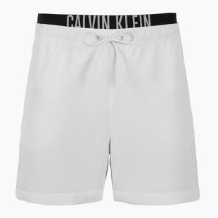 Badeshorts Herren Calvin Klein KM0KM01093 Intense Power Medium Double WB pvh classic white