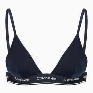 Calvin Klein KW0KW02424 Triangle-RP dunkel saphirfarbenes Badeanzug-Oberteil