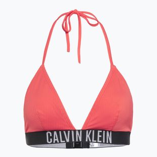 Bikini-Oberteil Calvin Klein KW0KW02750 Intense Power Rib Triangle-RP dazzling coral