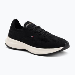Tommy Hilfiger Damen Knit Runner schwarz Schuhe