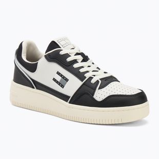 Tommy Jeans Retro Basket Herrenschuhe schwarz