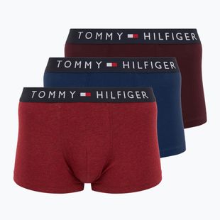Boxershorts Tommy Hilfiger UM0UM03180 Trunk 3er-Pack deep burgundy/purple navy/deep red heather