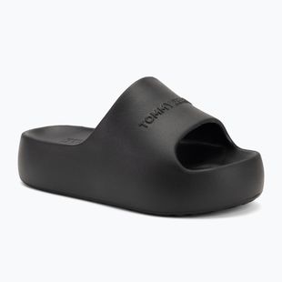 Badeschlappen Schlappen Damen Tommy Jeans Chunky Pool Slide Ess black