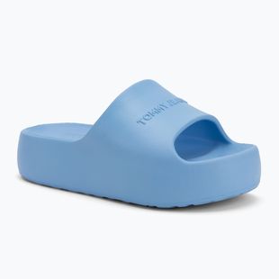Badeschlappen Schlappen Damen Tommy Jeans Chunky Pool Slide Ess sugarplum blue