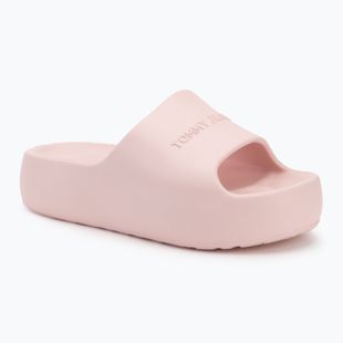 Badeschlappen Schlappen Damen Tommy Jeans Chunky Pool Slide Ess delicate pink