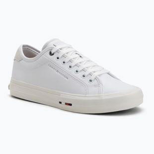 Herren Sneaker Tommy Hilfiger Street Leather Stitch white