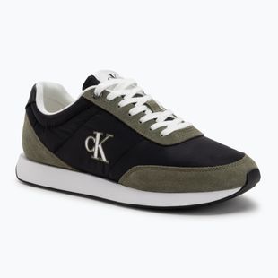 Herrenschuhe Calvin Klein YM0YM01361 Retro Runner Essential MIX MAT black/capers/bright white