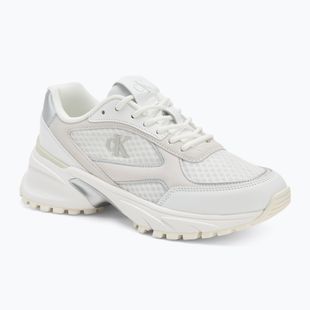 Damenschuhe Calvin Klein YW0YW02009 Hike Runner Mesh Mix MET MG bright white/silver