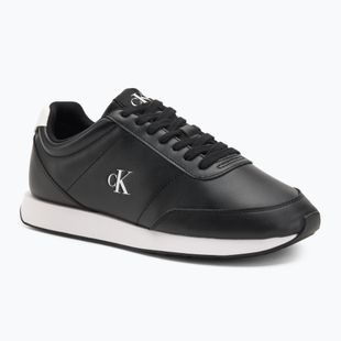 Herrenschuhe Calvin Klein YM0YM01355 Retro Runner Essential Leather black/bright white