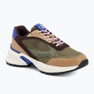 Herrenschuhe Calvin Klein YM0YM01379 Hike Runner Mesh MIX cumin/burnt out/khaki/purple blue