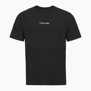 Herren Calvin Klein Lifestyle-T-Shirt schwarz
