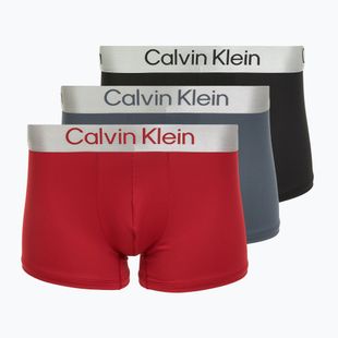 Boxershorts Calvin Klein LV00NB4269 Trunk 3er-Pack black/adrenaline rush/white/black