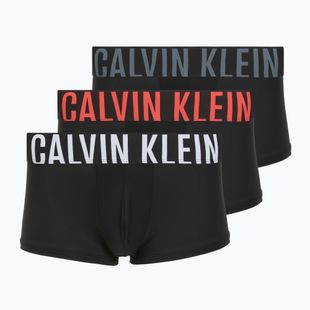 Boxershorts Calvin Klein 000NB3611A Low Rise Trunk 3 Paar black bodies/white/turbulence/velvet