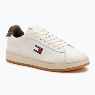 Tommy Jeans Archiv Court Damenschuhe elfenbein/homestead