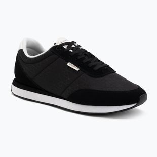 Herrenschuhe Calvin Klein HM0HM02140 Retro Runner Ripstop Aop black/bright white