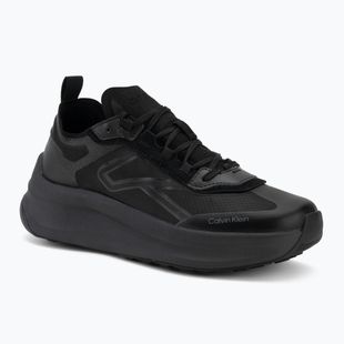 Herrenschuhe Calvin Klein HM0HM02160 Chunky Run Laceup Ck Stripe triple black