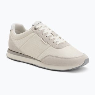 Herrenschuhe Calvin Klein HM0HM02140 Retro Runner Ripstop Aop marshmallow/bright white