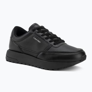Herrenschuhe Calvin Klein HM0HM02146 City Runner Laceup Leather triple black