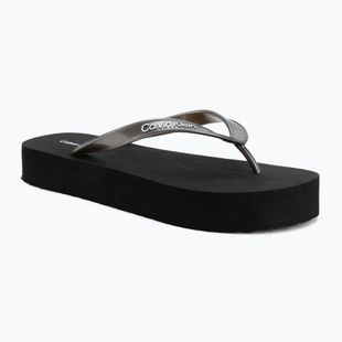 Damen Zehentrenner Calvin Klein HW0HW03120 Flatform triple black