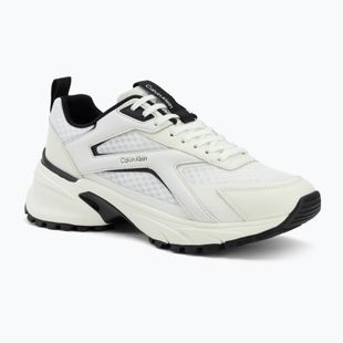 Damenschuhe Calvin Klein HW0HW03002 Hike Run Ckstripe Mesh bright white/black