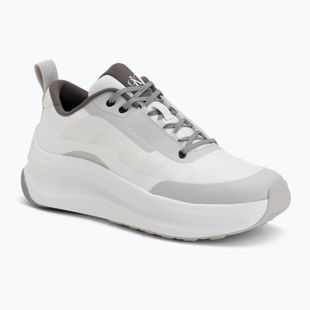 Herrenschuhe Calvin Klein Chunky Runner Laceup Mix Aop white/granite road/granite gray