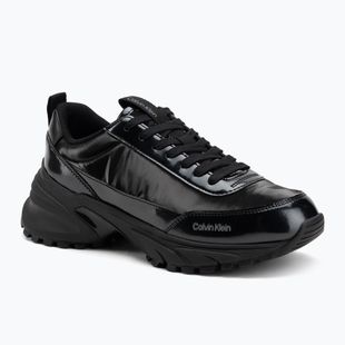 Damen Sneaker Calvin Klein YW0YW02043 Hike Runner Lace Up Pearl Nylon triple black