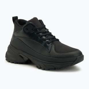 Herrenschuhe Calvin Klein YM0YM01418 Hike Runner Mid Laceup Tech Mix triple black