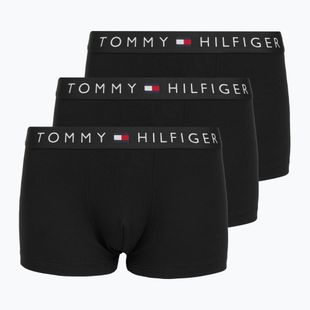 Boxershorts Tommy Hilfiger Rib Trunk 3 pairs black/black/black
