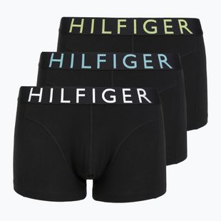 Boxershorts Tommy Hilfiger Trunk WB 3 pairs lemon curd/arctic aqua/black