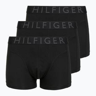 Boxershorts Tommy Hilfiger Trunk WB Cooling Technology 3 Paar black/black/black