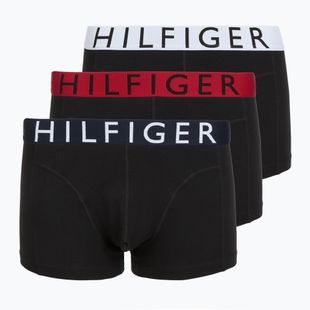 Boxershorts Tommy Hilfiger Trunk WB 3 Paar medium red/tommy hilfiger white/desert sky